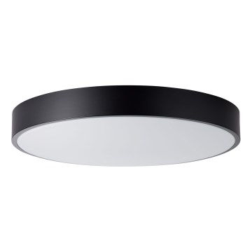 Brilliant - SLIMLINE Dimmable LED Ceiling Light LED/60W/230V 3000-6500K Ø 49 cm Black + Remote Control