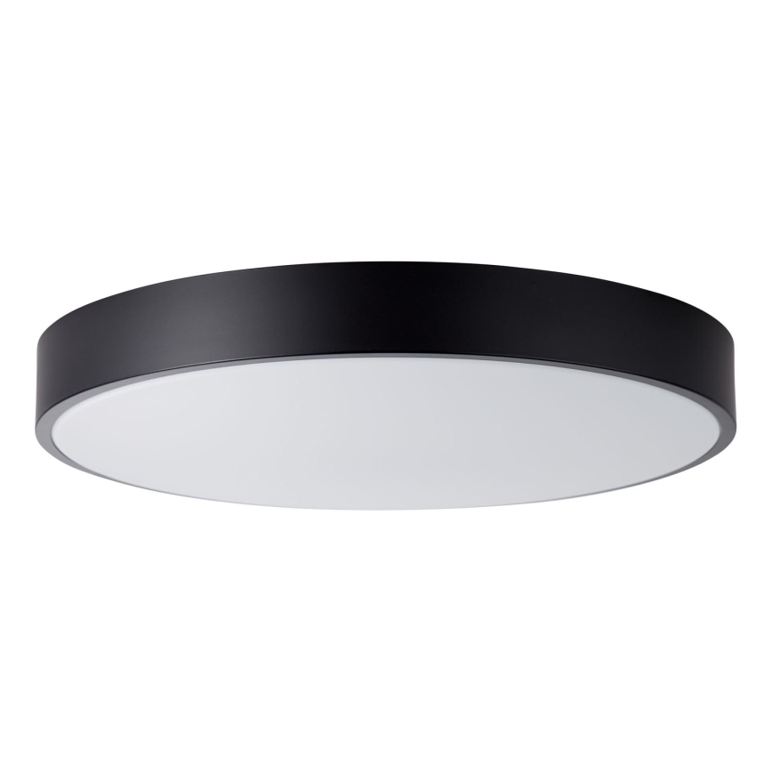 Brilliant - SLIMLINE Dimmable LED Ceiling Light LED/60W/230V 3000-6500K Ø 49 cm Black + Remote Control