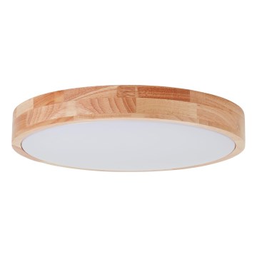 Brilliant - SLIMLINE LED Ceiling Light LED/22W/230V Ø 39 cm, Rubberwood
