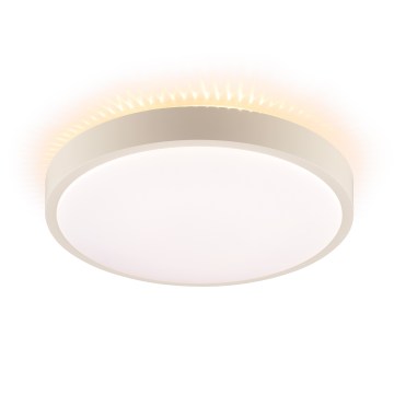 Brilliant - SOLISTRA LED Ceiling Light LED/18W/230V Ø 34.5 cm Beige
