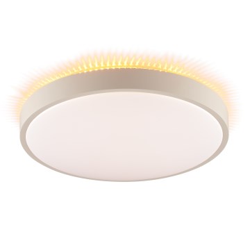 Brilliant - SOLISTRA LED Ceiling Light LED/24W/230V Ø 44.5 cm Beige