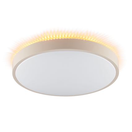 Brilliant - SOLISTRA LED Ceiling Light LED/24W/230V Ø 44.5 cm Beige