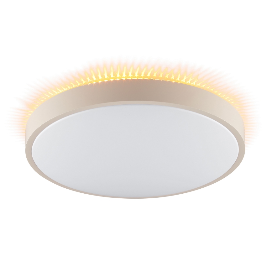 Brilliant - SOLISTRA LED Ceiling Light LED/24W/230V Ø 44.5 cm Beige