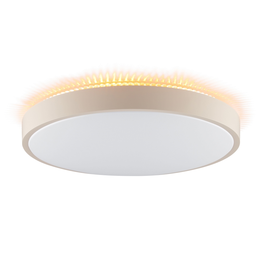 Brilliant - SOLISTRA LED Ceiling Light LED/24W/230V Ø 44.5 cm Beige
