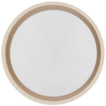 Brilliant - SONORA LED Ceiling Light 12W 230V 3000K Ø31 cm, Beige