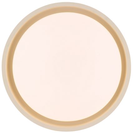 Brilliant - SONORA LED Ceiling Light 12W 230V 3000K Ø31 cm, Beige