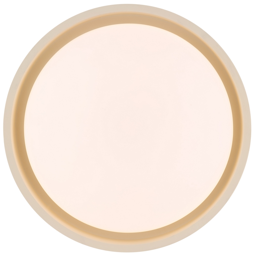 Brilliant - SONORA LED Ceiling Light 12W 230V 3000K Ø31 cm, Beige