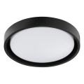 Brilliant - SONORA LED Ceiling Light 12W/230V, 3000K, Ø31 cm, Black