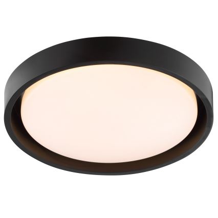 Brilliant - SONORA LED Ceiling Light 12W/230V, 3000K, Ø31 cm, Black