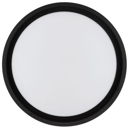 Brilliant - SONORA LED Ceiling Light 12W/230V, 3000K, Ø31 cm, Black