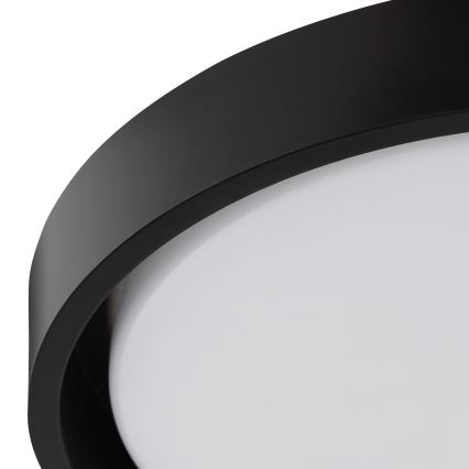 Brilliant - SONORA LED Ceiling Light 12W/230V, 3000K, Ø31 cm, Black