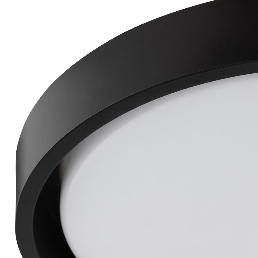 Brilliant - SONORA LED Ceiling Light 12W/230V, 3000K, Ø31 cm, Black