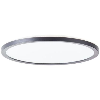 Brilliant - Dimmable LED Ceiling Light SORELL LED/18W/230V 3000-6500K Ø 29 cm Black + Remote Control