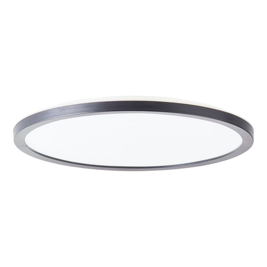 Brilliant - Dimmable LED Ceiling Light SORELL LED/18W/230V 3000-6500K Ø 29 cm Black + Remote Control