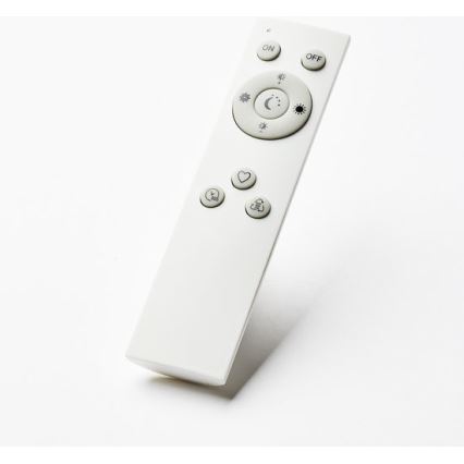 Brilliant - Dimmable LED ceiling light SORELL LED/18W/230V 3000–6500K Ø 29 cm white + remote control
