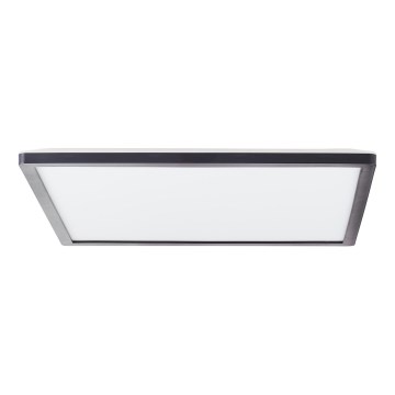 Brilliant - SORELL LED dimmable ceiling light LED/24/230V 3000-6500K 42x42 cm black with remote control