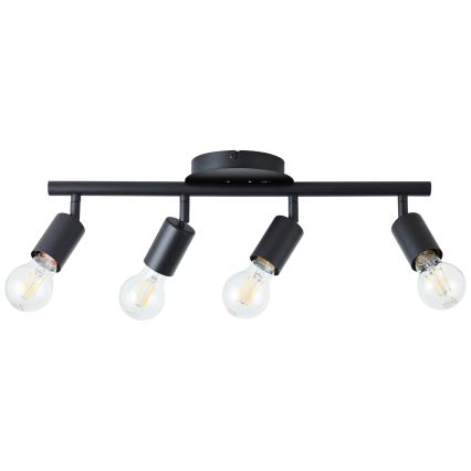 Brilliant - Spotlight 4xE27/28W/230V black