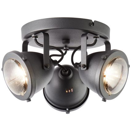 Brilliant - Spotlight CARMEN 3xGU10/5W/230V black