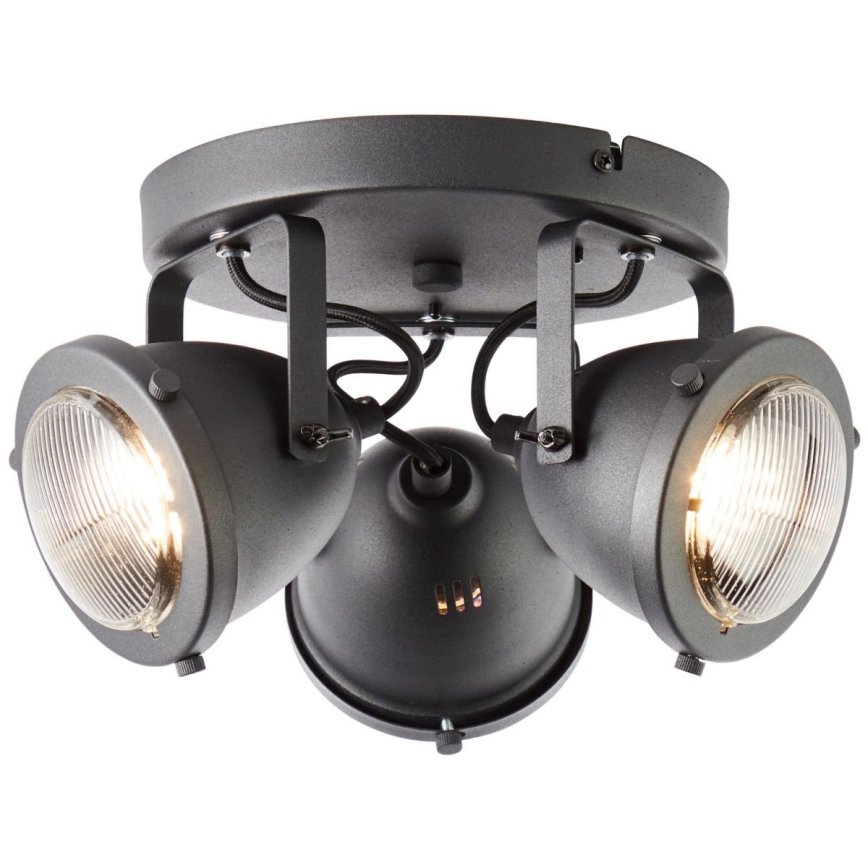 Brilliant - Spotlight CARMEN 3xGU10/5W/230V black