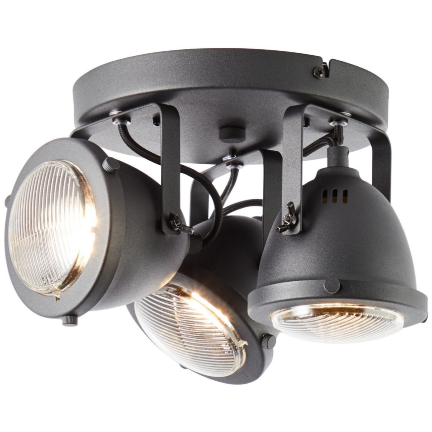 Brilliant - Spotlight CARMEN 3xGU10/5W/230V black