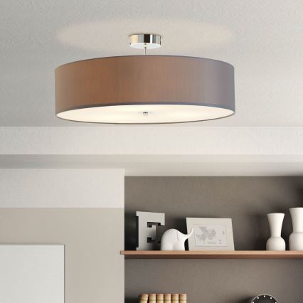Brilliant - Surface-mounted chandelier ANDRIA 3xE27/60W/230V d. 60 cm anthracite