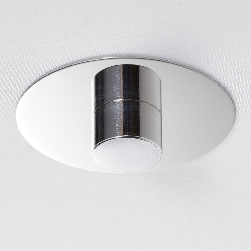 Brilliant - Surface-mounted chandelier ANDRIA 3xE27/60W/230V d. 60 cm anthracite