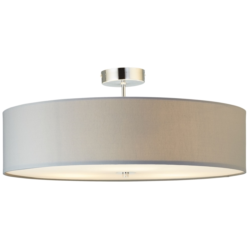 Brilliant - Surface-mounted chandelier ANDRIA 3xE27/60W/230V d. 60 cm grey