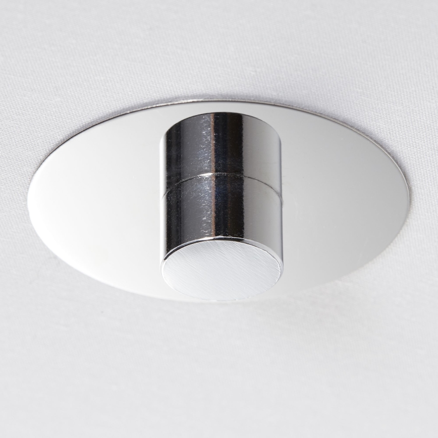 Brilliant - Surface-mounted chandelier ANDRIA 3xE27/60W/230V d. 60 cm grey