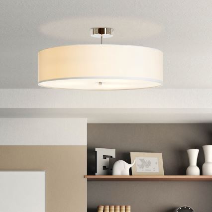 Brilliant - Surface-mounted chandelier ANDRIA 3xE27/60W/230V d. 60 cm white