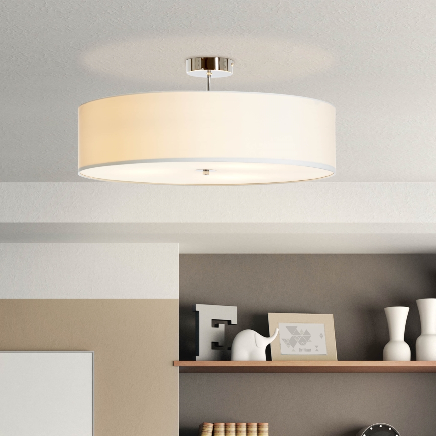 Brilliant - Surface-mounted chandelier ANDRIA 3xE27/60W/230V d. 60 cm white