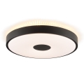 Brilliant - TAVIS LED Ceiling Light, 24W, 230V, Ø 44.5 cm, Black