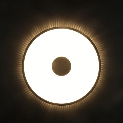 Brilliant - TAVIS LED Ceiling Light, 24W, 230V, Ø 44.5 cm, Black