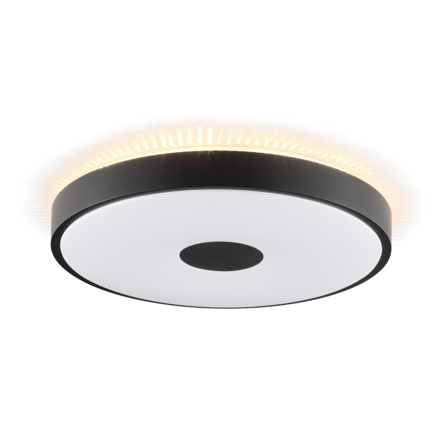 Brilliant - TAVIS LED Ceiling Light, 24W, 230V, Ø 44.5 cm, Black