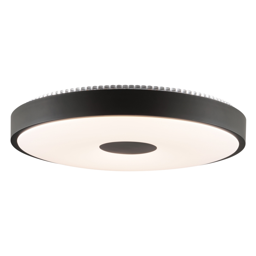 Brilliant - TAVIS LED Ceiling Light, 24W, 230V, Ø 44.5 cm, Black