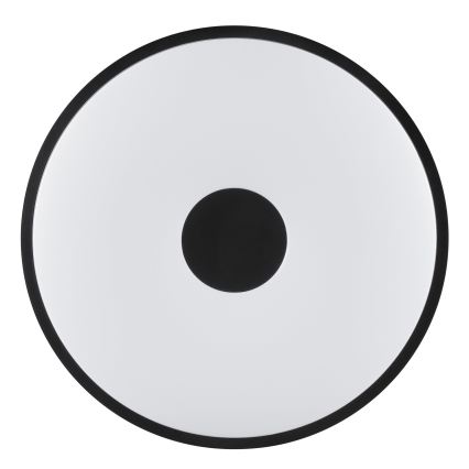 Brilliant - TAVIS LED Ceiling Light, 24W, 230V, Ø 44.5 cm, Black