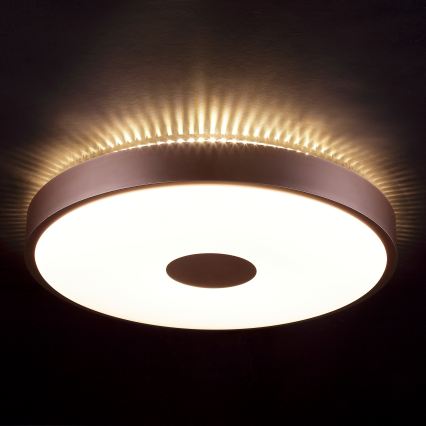 Brilliant - TAVIS LED Ceiling Light LED/24W/230V Ø 44.5 cm Rose Gold