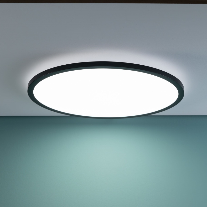 Brilliant - Dimmable LED ceiling light TUCO LED/33W/230V 3000-6500K Ø 50 cm black + remote control