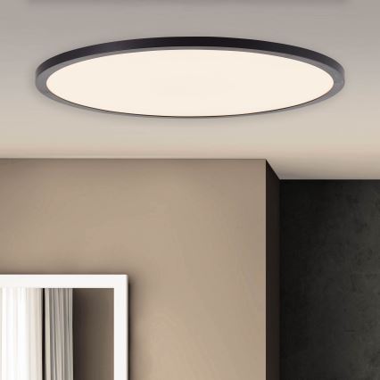 Brilliant - Dimmable LED ceiling light TUCO LED/33W/230V 3000-6500K Ø 50 cm black + remote control