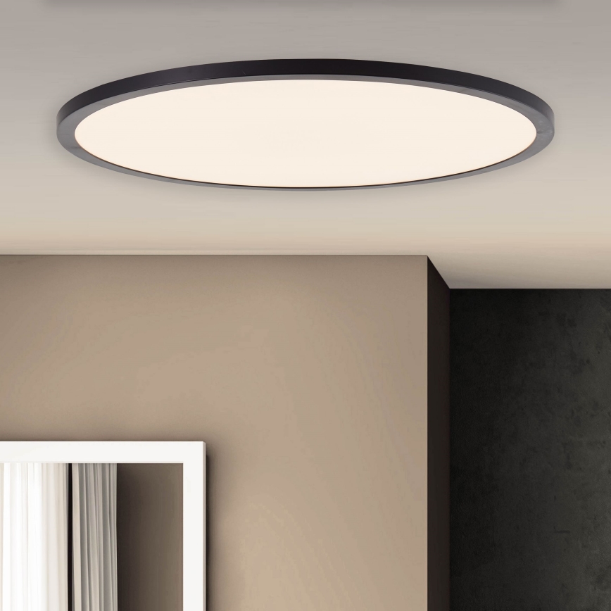 Brilliant - Dimmable LED ceiling light TUCO LED/33W/230V 3000-6500K Ø 50 cm black + remote control