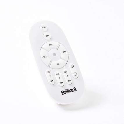 Brilliant - Dimmable LED ceiling light TUCO LED/33W/230V 3000-6500K Ø 50 cm black + remote control