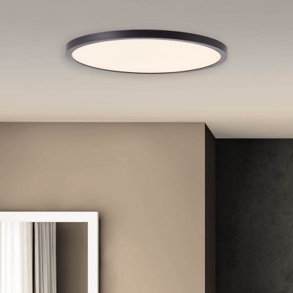 Brilliant - TUCO LED Dimmable Ceiling Light, 20W/230V, Ø 29.5 cm, Black
