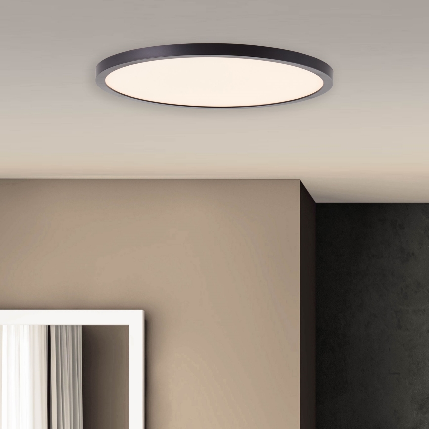 Brilliant - TUCO LED Dimmable Ceiling Light, 20W/230V, Ø 29.5 cm, Black