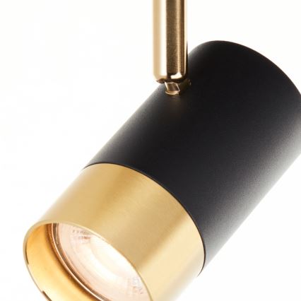 Brilliant - VIGOLO LED spotlight 2xGU10/5W/230V black/gold