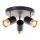 Brilliant - VIGOLO LED Spotlight 3xGU10/5W/230V black/gold