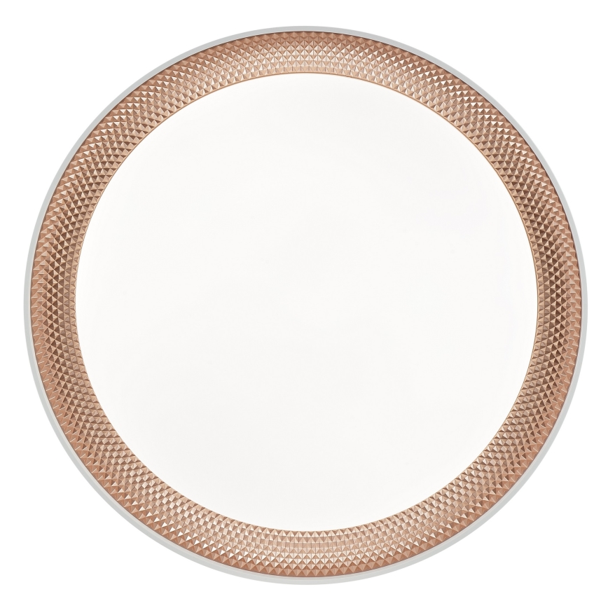 Brilliant - LED Dimmable Ceiling Light WALDO LED/24W/230V 3000-6500K Ø 38.5 cm white/rose gold + remote control