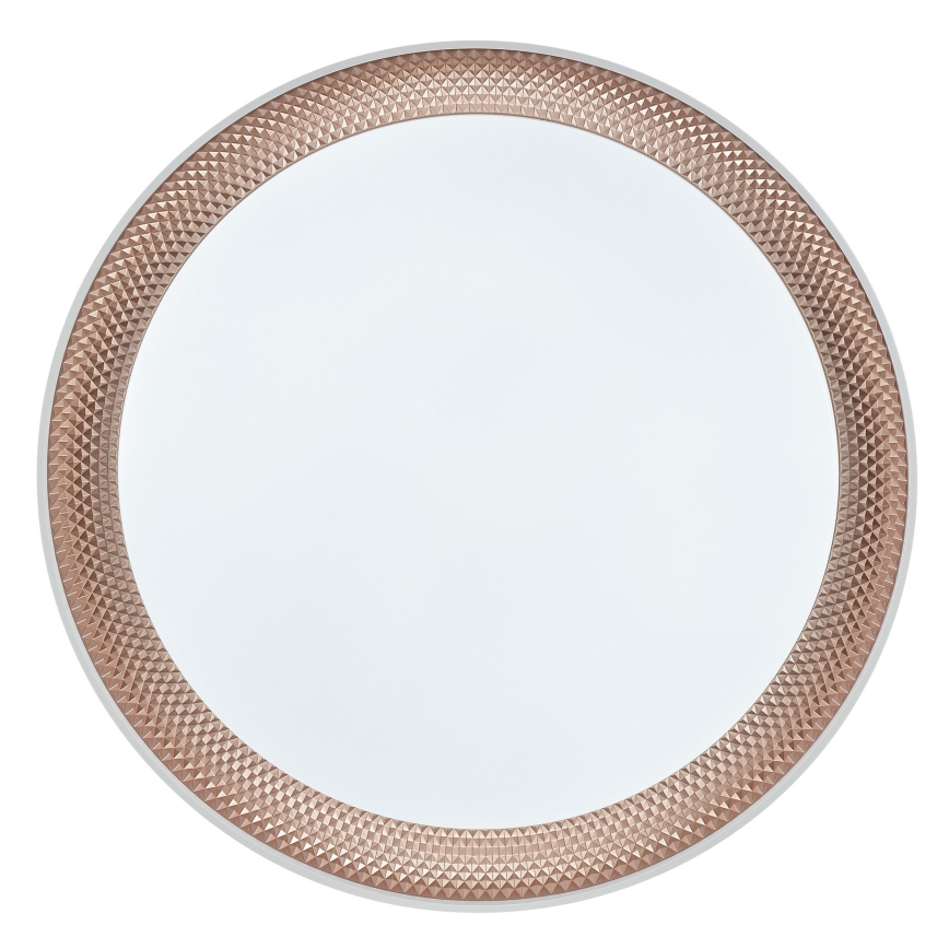 Brilliant - LED Dimmable Ceiling Light WALDO LED/24W/230V 3000-6500K Ø 38.5 cm white/rose gold + remote control