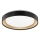 Brilliant - WALDO LED Dimmable Ceiling Light LED/24W/230V 3000-6500K Ø 38.5 cm Black/Gold + Remote Control