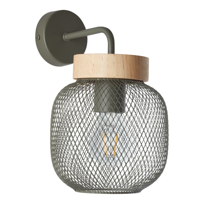 Brilliant - Wall lamp GIADA 1xE27/40W/230V green - FSC certified