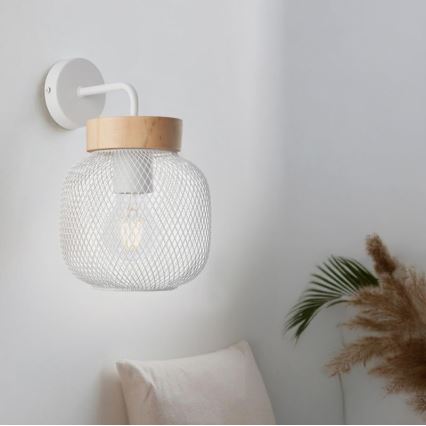 Brilliant - Wall lamp GIADA 1xE27/40W/230V white