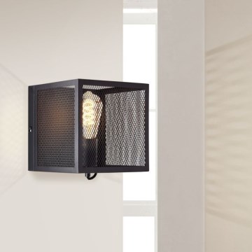 Brilliant - Wall light MAZE 1xE27/40W/230V black